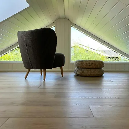 Modern House In Second Row At Rude
